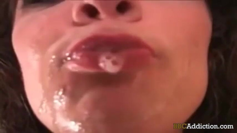 My BBC Addiction: BBC Addiction - Wife in Lingerie and Stockings with BBC Bull