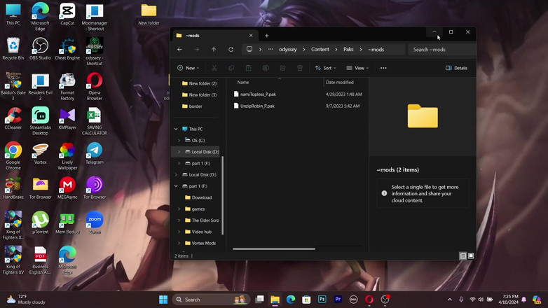 LewdArcade: ワンピース オデッセイ ヌードモッドのインストール方法 [18+] + ダウンロードモッド