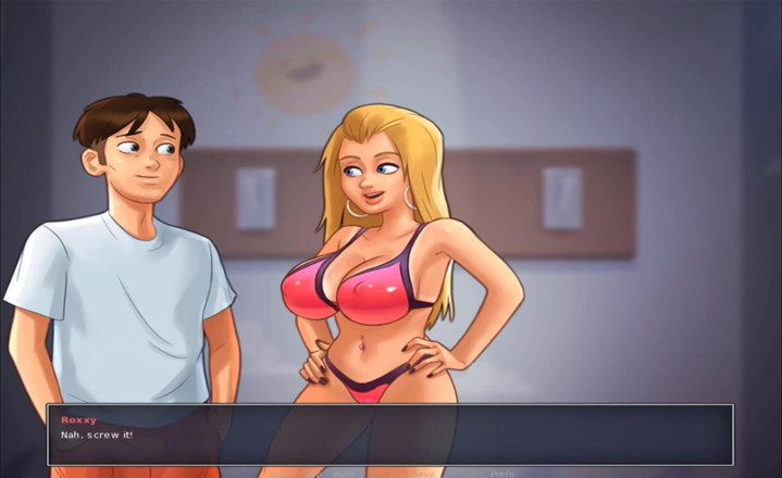 Hentai World: Summertime Saga Cum Inside My Blonde Girl Teen