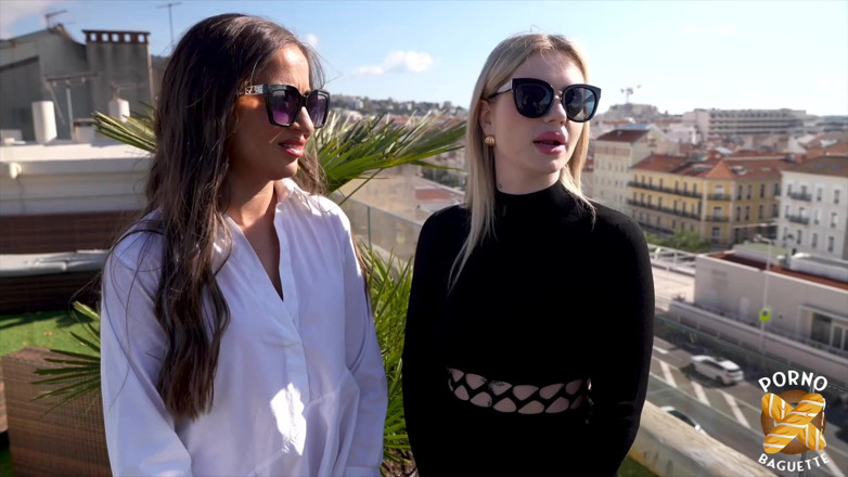 Porno Baguette: Lara, ondeugend meisje, houdt van pik en poesje zuigen