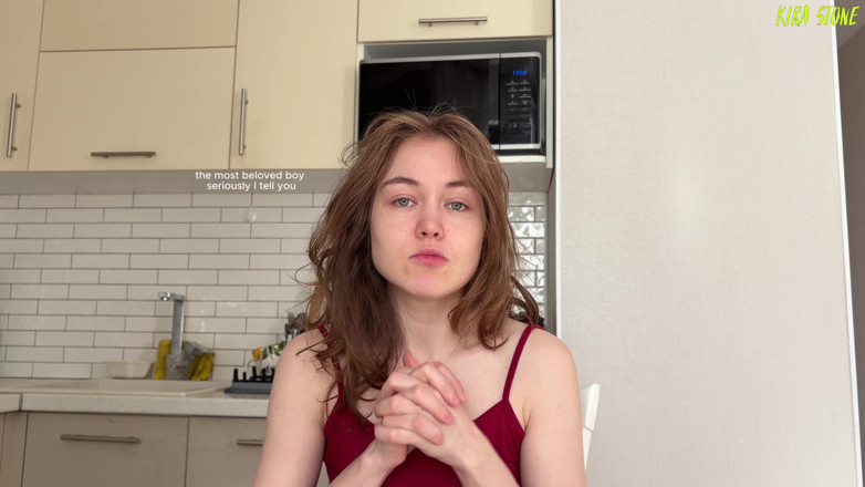 Kira Stone: ペニスから射精したの?舌で射精したの?彼女はイったの?誰が彼女をオーガズムに導く?