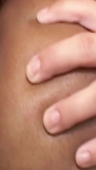 Ebony Teen Gets Anal Fucked by a Big Cock in an Interracial Threesome