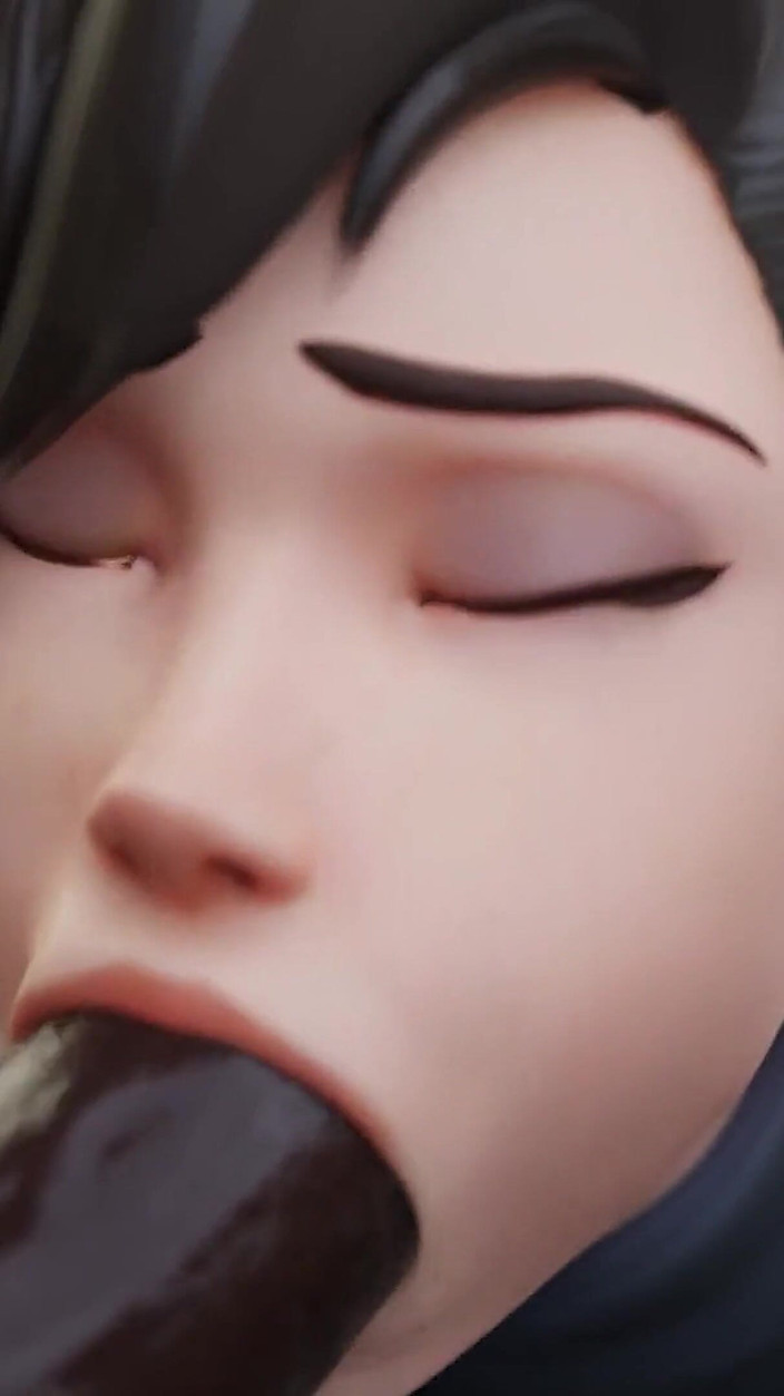 Orlikx: Tracer langweilt sich und bedient zwei bbcs - Premium 3D Overwatch Animation