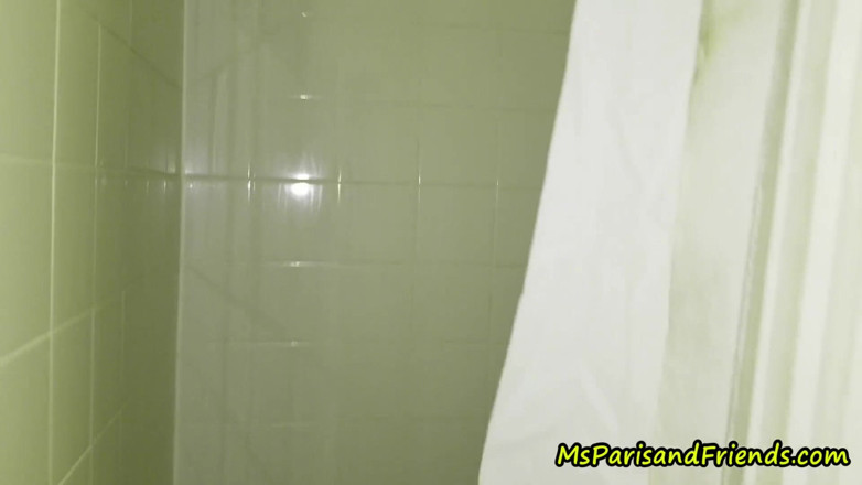 Ms Paris and Friends: The shower camera