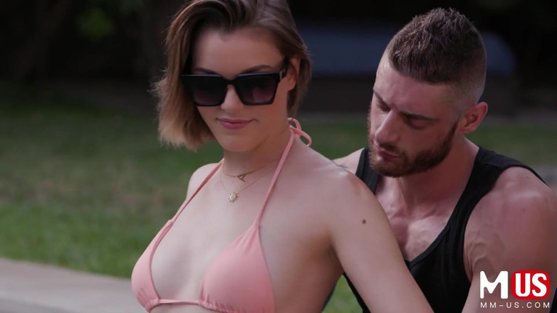 Model Media US: LAA-0008-vedetă porno celebră este futută într-o piscină