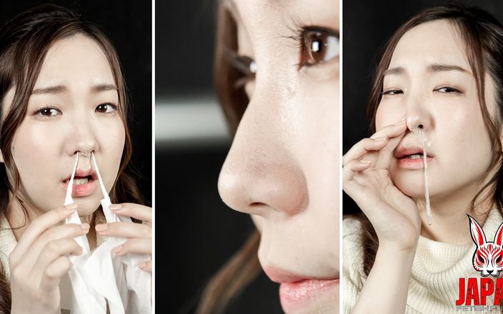 Japan Fetish Fusion: किया; Niina Fuji का अंधेरा भागने: एक साहसी नाक, नाक बहती है, और छींकने वाला देखने का बिंदु