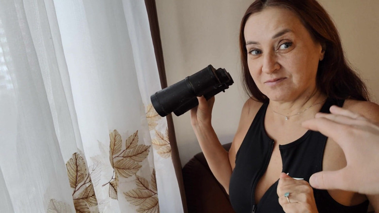Tumanova Alina: Röntgenci - Karım Ve Ben Dürbünlerden Izliyor Ve Seks Yapıyorum