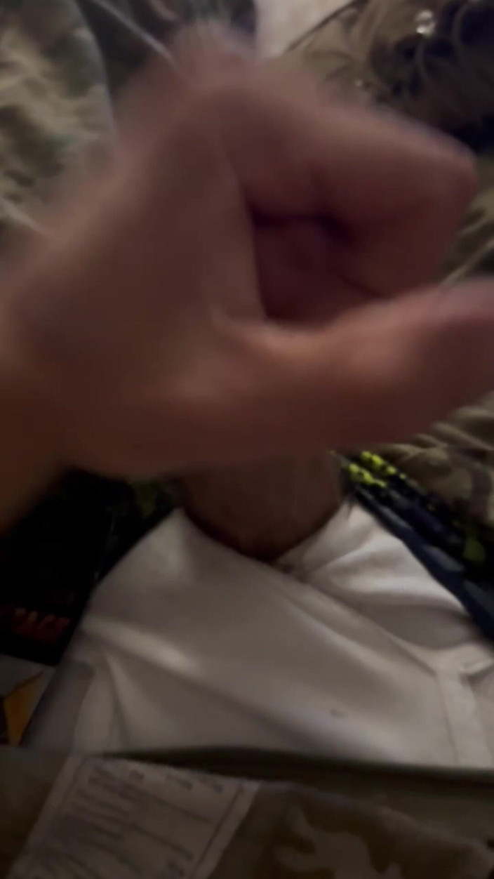 Gay Soldier Stuff: Us Army Soldier Jerks off in His Uniform and Cums...
