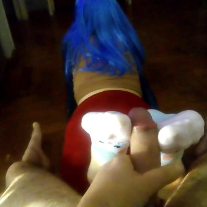 Sexoamateur: ฟุตจ็อบแล้วแตกน้ำว่าว