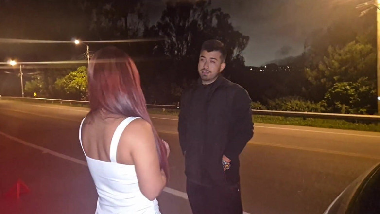 AlejandraPalacios: The Police Discovered Us Fucking on the National Road and...