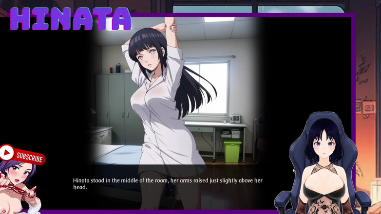 Hinata Queen: Jag spionerar på Hinata medan hon övar på sjukhuset med en...
