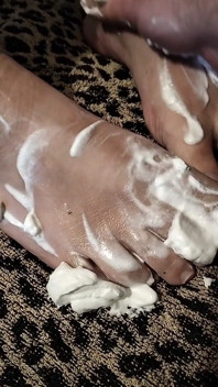Foot and Masturbation