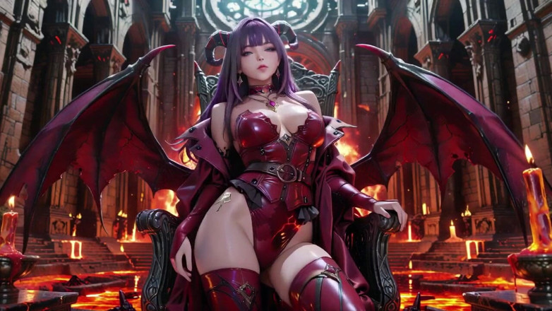 Seraphina Vale: Regina Demonului cu părul violet! Un Festin interzis pe Tronul...