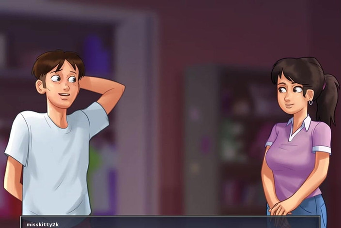 Miss Kitty 2K: Summertime saga reworked - Misskitty2k द्वारा 9 कई चीजें नियंत्रण से बाहर