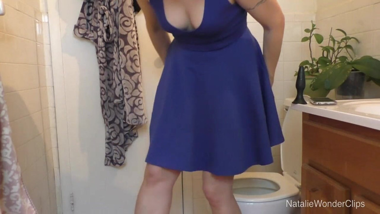 Natalie Wonder: Smelling my raunchy asshole and the butt plug I had...