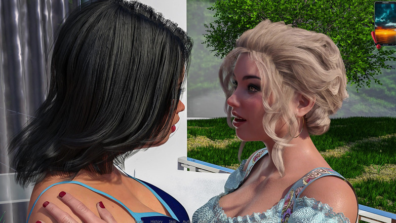 3D Cartoon Porn: Reunion 14 - belanja lingerie jennifer dan lisa