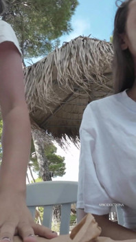Wetting Ck Panties on a Hike