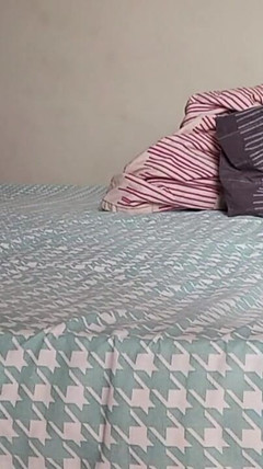 I'm in Bed Wearing My Green Transparent Babydoll I Feel Like a Woman Since When and I Want to Have a Big Cock Inside Me to Cum