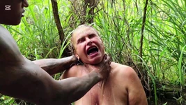 Wild Sex in Jungle at the Waterfall