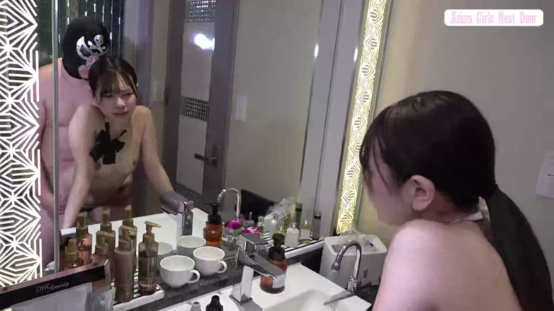 TOKYO HONEY TRAP: Elegant Fair Skinned Beauty with Clear Skin and Sleek Black...