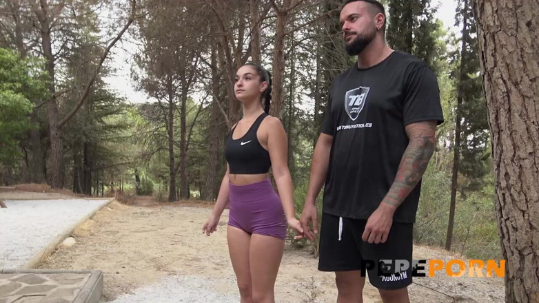 PepePorn: Public Threesome With a Married Couple - Husband Wants to Give...