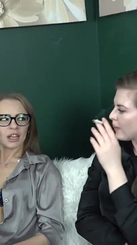 Office Smoking Sluts 101