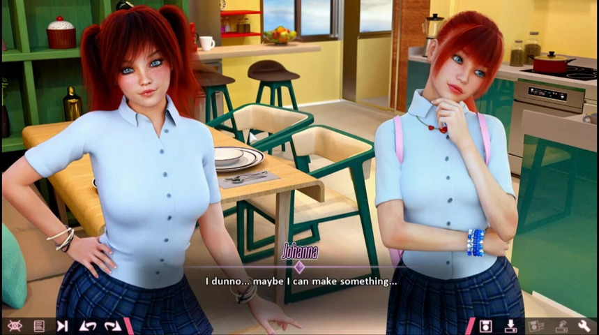 Double Homework Ep3 - Pt.14 - Private Talk (Miss Kitty 2K)