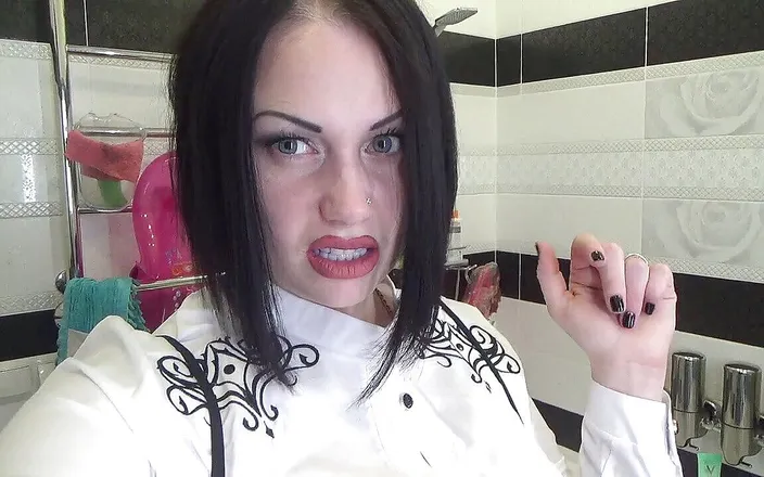 Goddess Misha Goldy: Your stupid fetish - castration