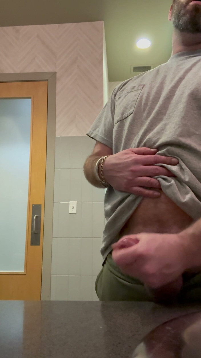 Dnvr COtter: Apartment Bathroom Jerk and Cumshot