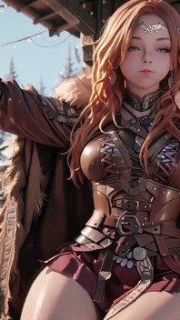 Red Queen's Epic Journey! Cold Beauty in the Gothic Hall, a Lazy Warrior Under Heavy Armor?