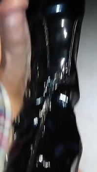 Dominatrix Nikki Esclavo Decano adoración de pies y semen