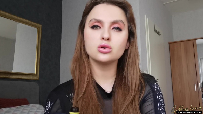 Goddess Lena: Cuckold cum eater