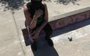 Souzan Halabi: Algierska muzułmańska dziewczyna rucha się na ulicy z brytyjskim facetem