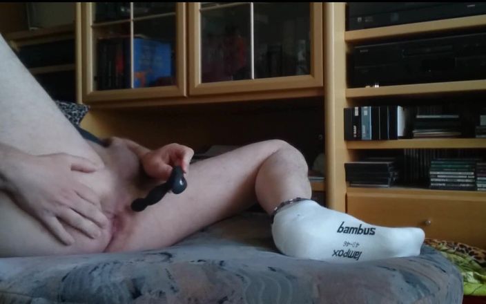 Carmen_Nylonjunge: Вибратор в очке для простаты