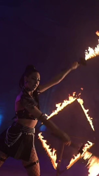 Fire Perfomance by Cara Croft