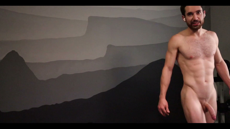 Jay Stroke: Post Workout Strip and Flex and Show off Then Get...