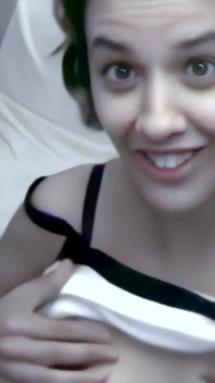 Sandra: Cute Arab Sandra Doing a Hot Striptease Live on the Webcam