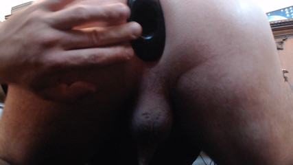 P_Player: Anaal spreiden met smeermiddelvulling