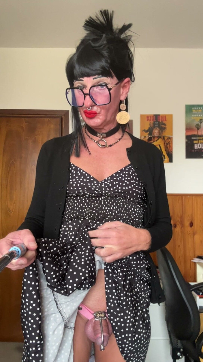 Andreina Naty: A Sissy in Chastity