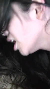 Babe with big natural tits gets banged
