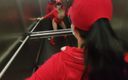 Dada Deville: Ngentot buru-buru di lift umum sama tetanggaku dada deville