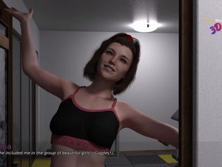 3D cartoon porn: My Dorm 3 - Emma fantazjuje o swoim przyrodnim bratu Marku i...