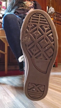Ga op en reinig mijn converse