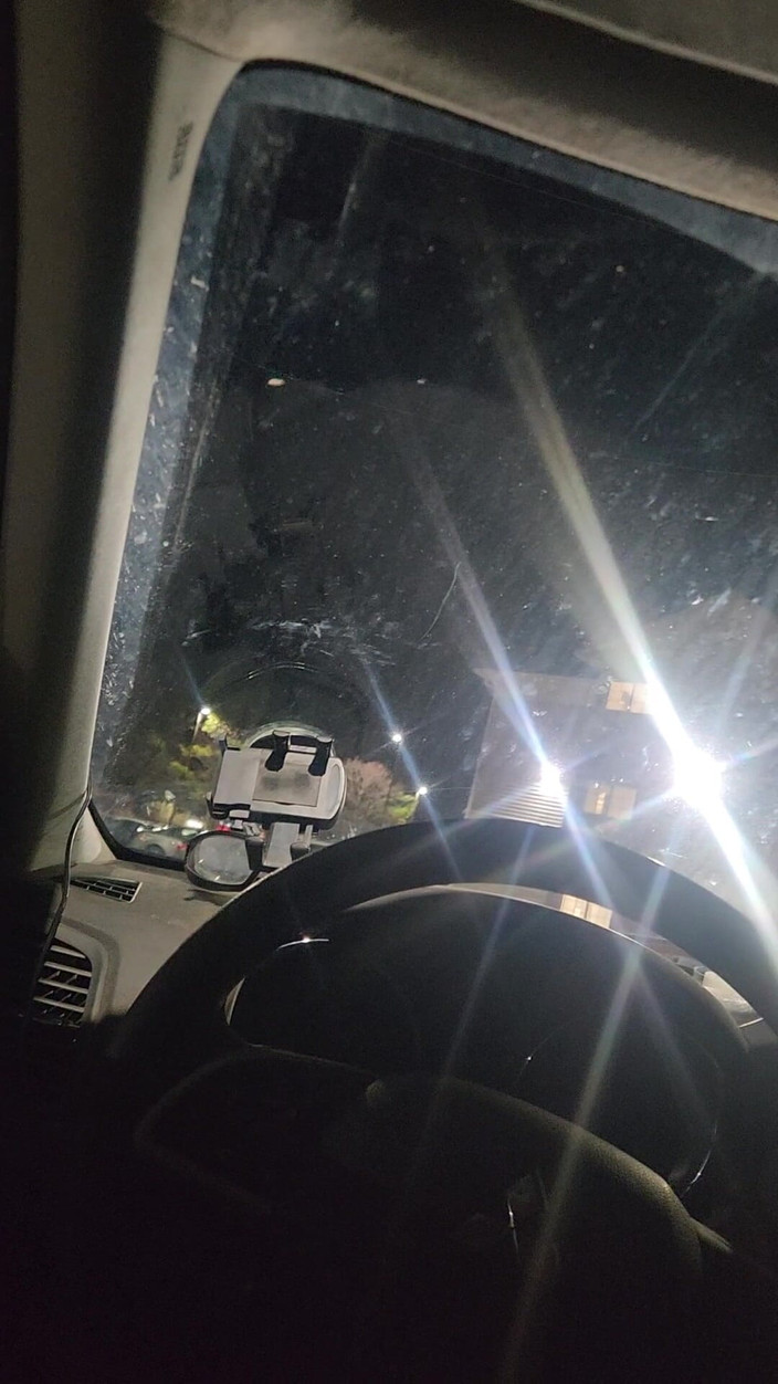 Djk31314: Met roze slipje aftrekken in mijn auto.