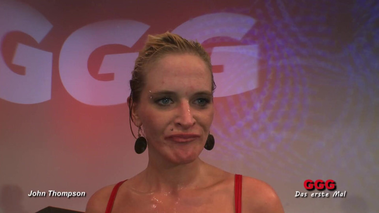 German Hardcore Gangbang: Ggg John Thompson - Blonde Joyce Lutscht Schwänze Und Wird Hart...