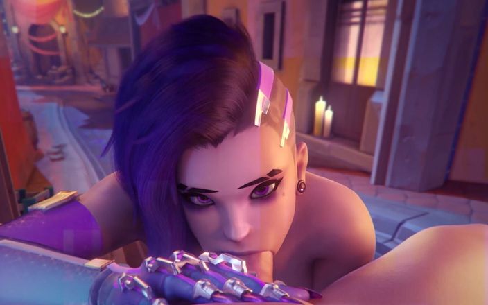 Velvixian 3D: Sombra Sucking and Riding Your Cock
