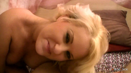 WWMAMM: Blonde slut swallows his cum