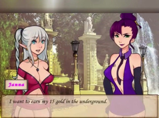 3DXXXTEEN2 Cartoon: Jeanne and her sexy legend. 3D porn cartoon sex