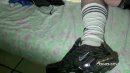 Sneaker gay: Fucked by 2 guys with feet and dirty sneaker's humiliation