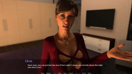 Dirty GamesXxX: La visita: vestidos calientes y grandes tetas desnudas ep.55